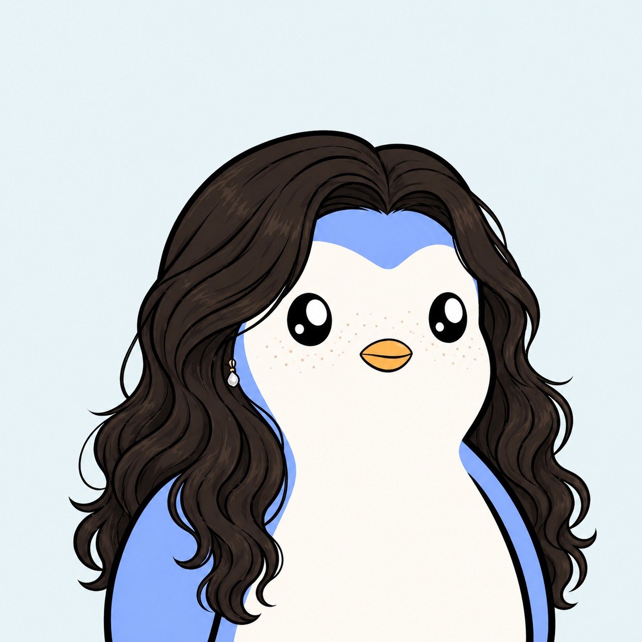 TENSEFLIX mascot illustration for Anelya Mailybay